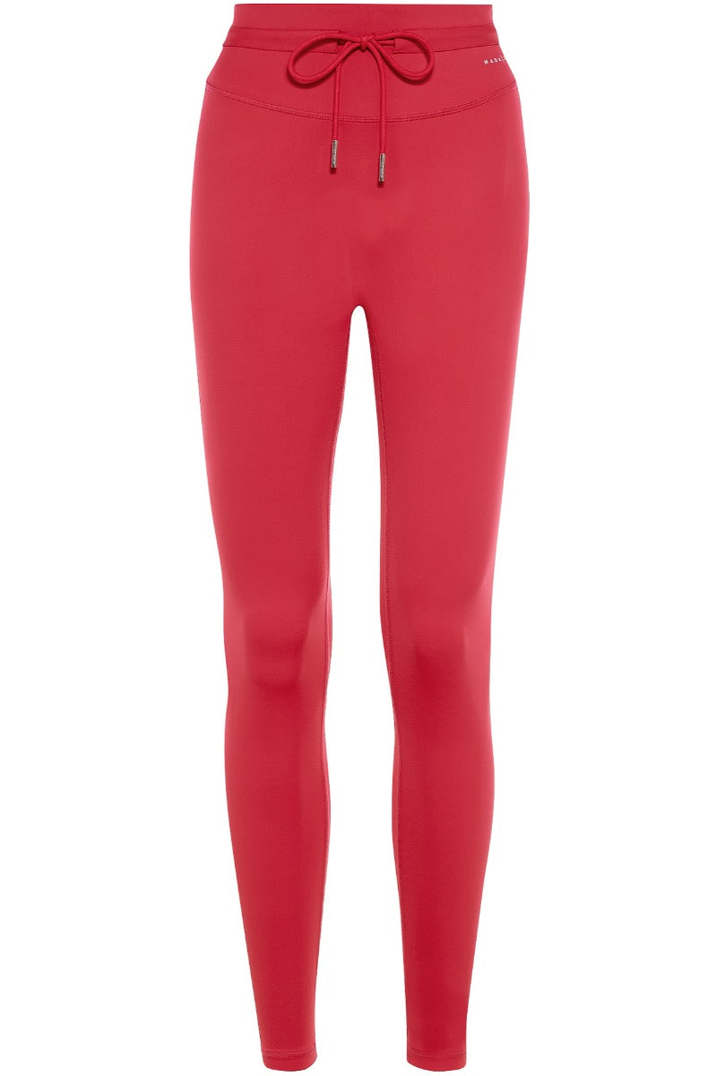 Nas High-waist Scrunch Legging | Spanish Crimson