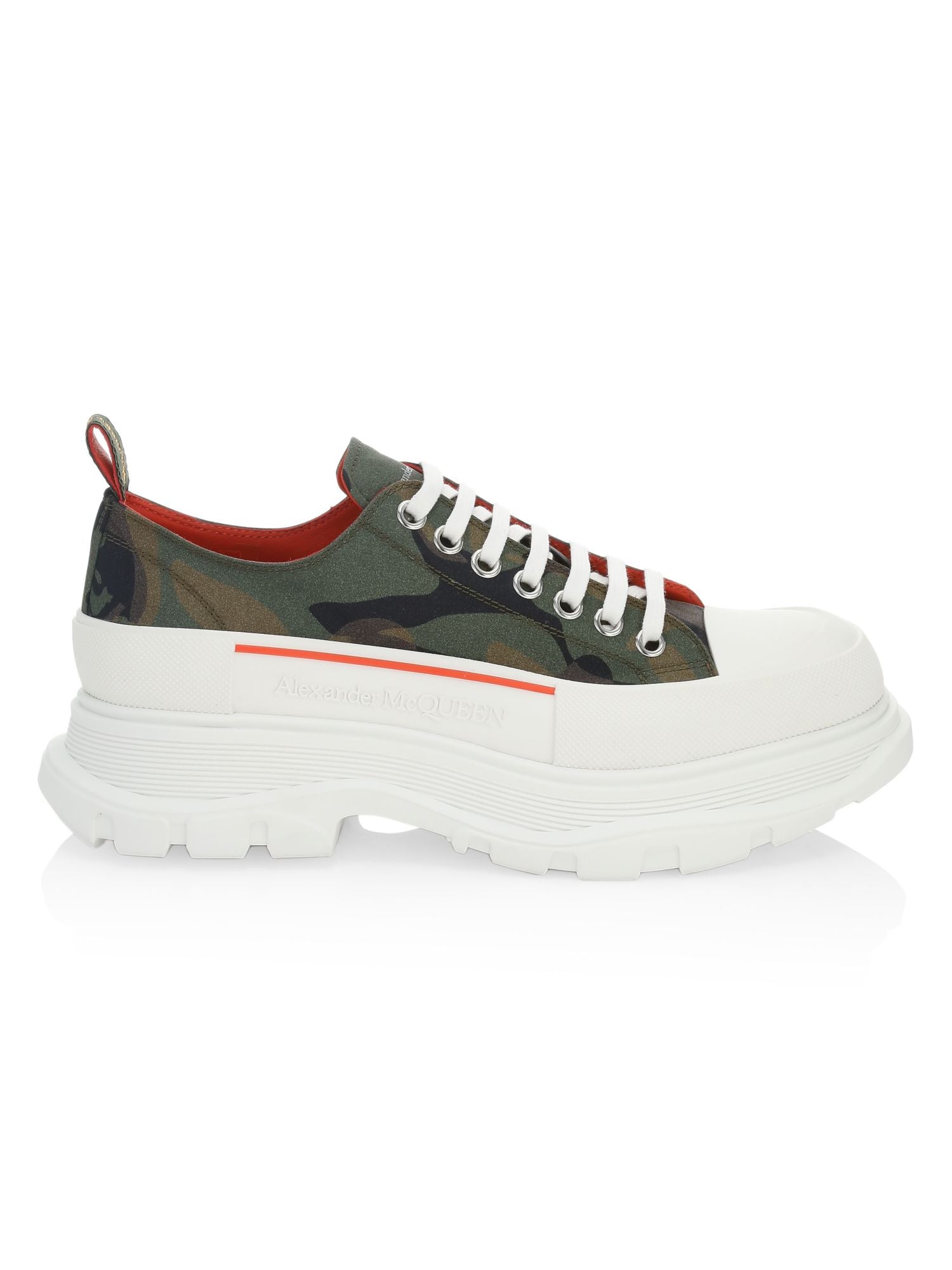 Alexander McQueen Camouflage Lace-Up Sneakers