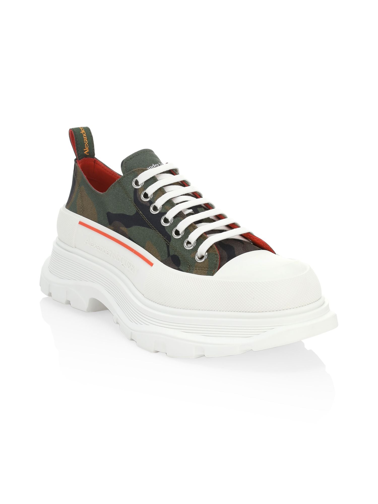 Alexander McQueen Camouflage Lace-Up Sneakers