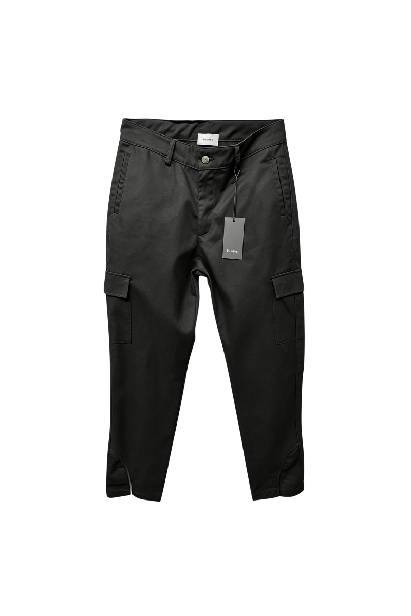 Rhude FRONT ZIP CARGO BLACK