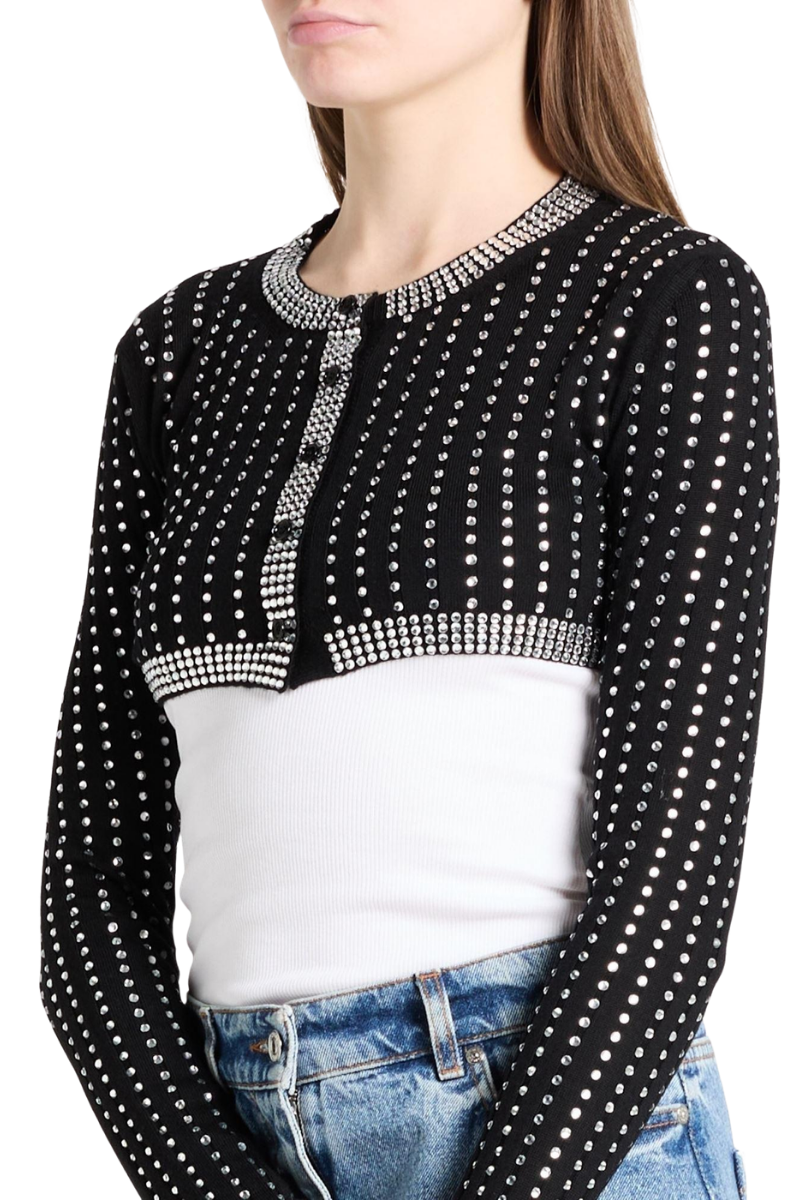 Valentino Garavani Shrug In Virgin Wool Nero 3B3KA05U82F_0NO