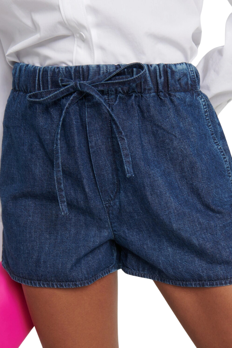 Valentino Chambray Denim Shorts