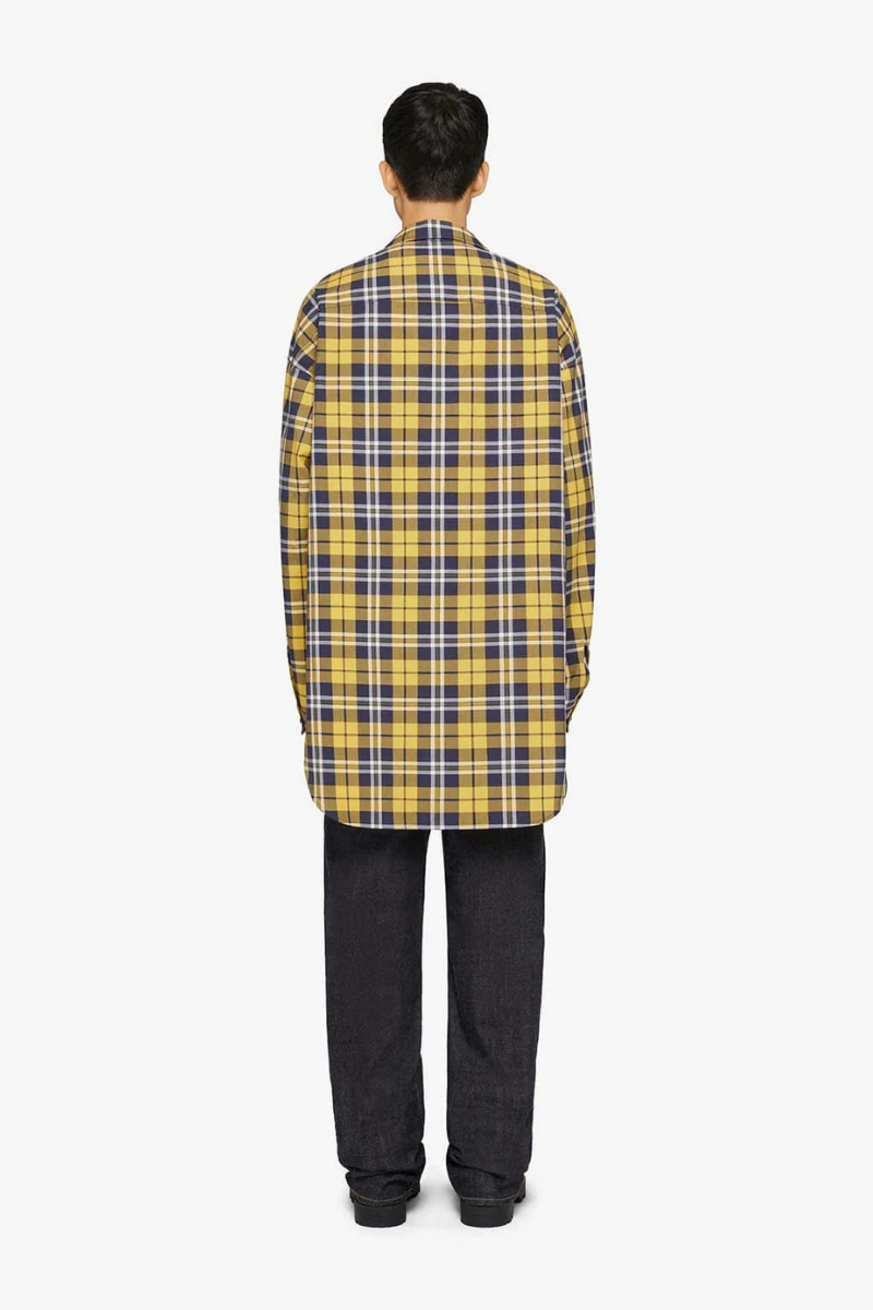 Givenchy Smock Long Sleeve Shirt_Dark Yellow