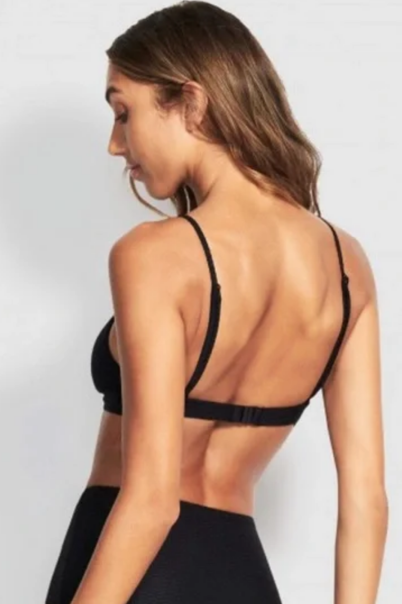 Seafolly Women's La Luna Keyhole Braletteby Seafolly Black