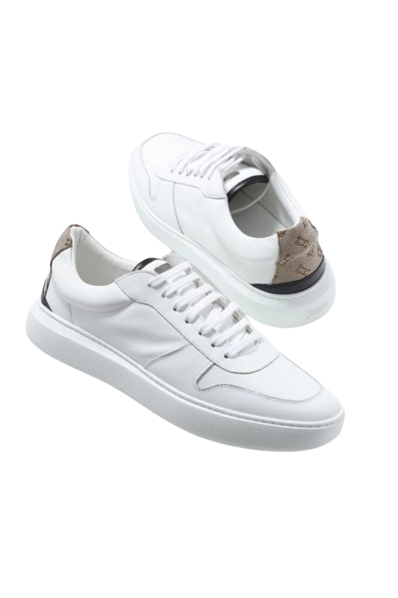 Herno Men Sneakers Sh001Um-Shoe6 B.Co/Giallo