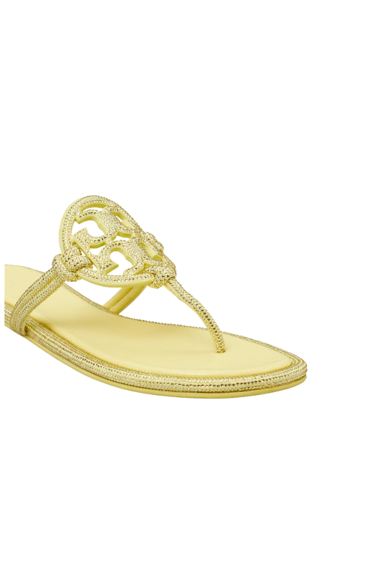 Tory Burch Miller Knotted Pave Matte Sun 152177-700