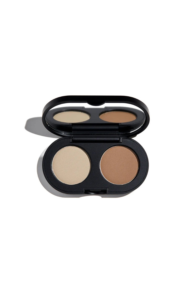 Color + Shape Brow Powder Duo - Light