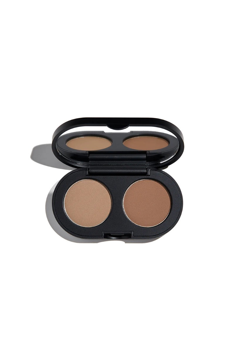 Color + Shape Brow Powder Duo - Medium