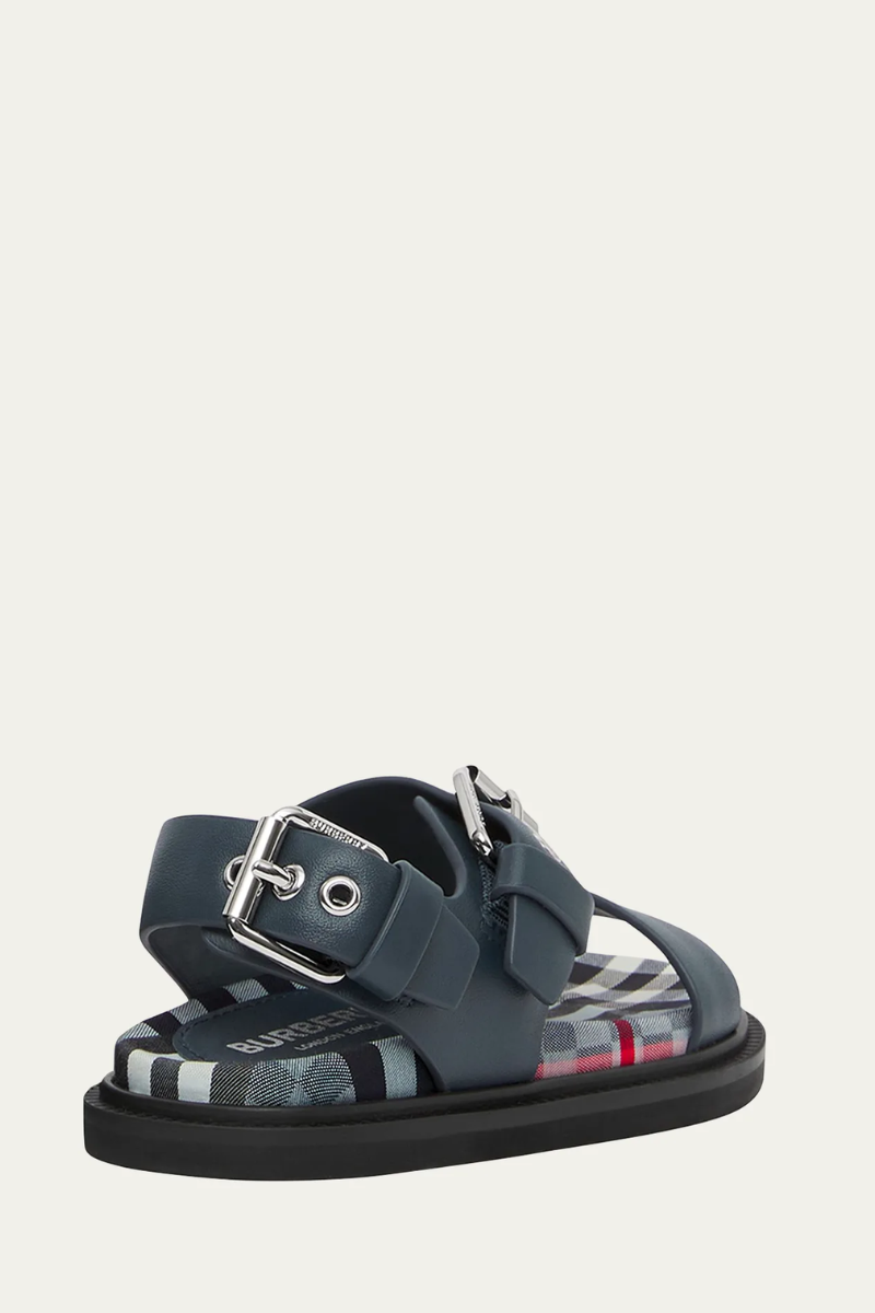 Burberry
Boy's Bertha Checkerboard Fisherman Sandals, Baby/Toddler