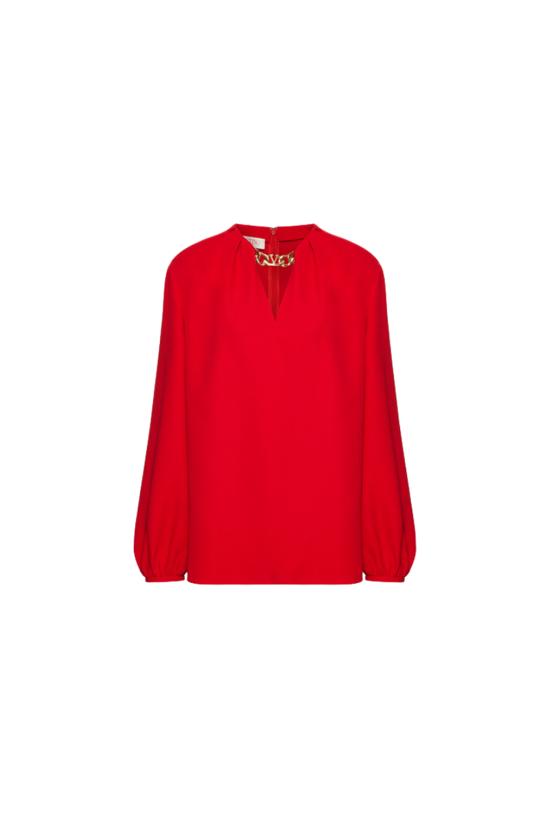 Valentino Vlogo Chain Cady Couture Rosso 1B3AE7551MM_157