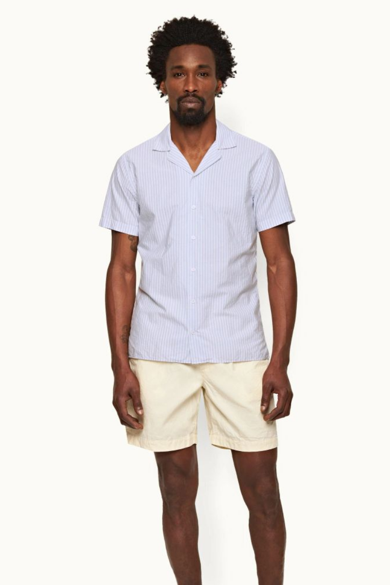 Orlebar Brown TRAVIS TWIN STRIPE-278024-LIGHT ISLAND SKY/WHITE