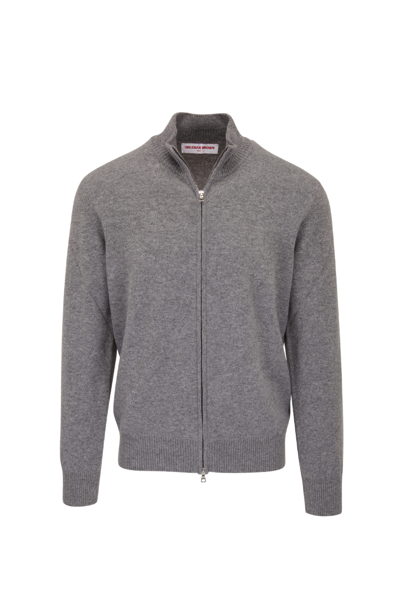 Orlebar Brown Swan Cashmere-276661-Grey Melange