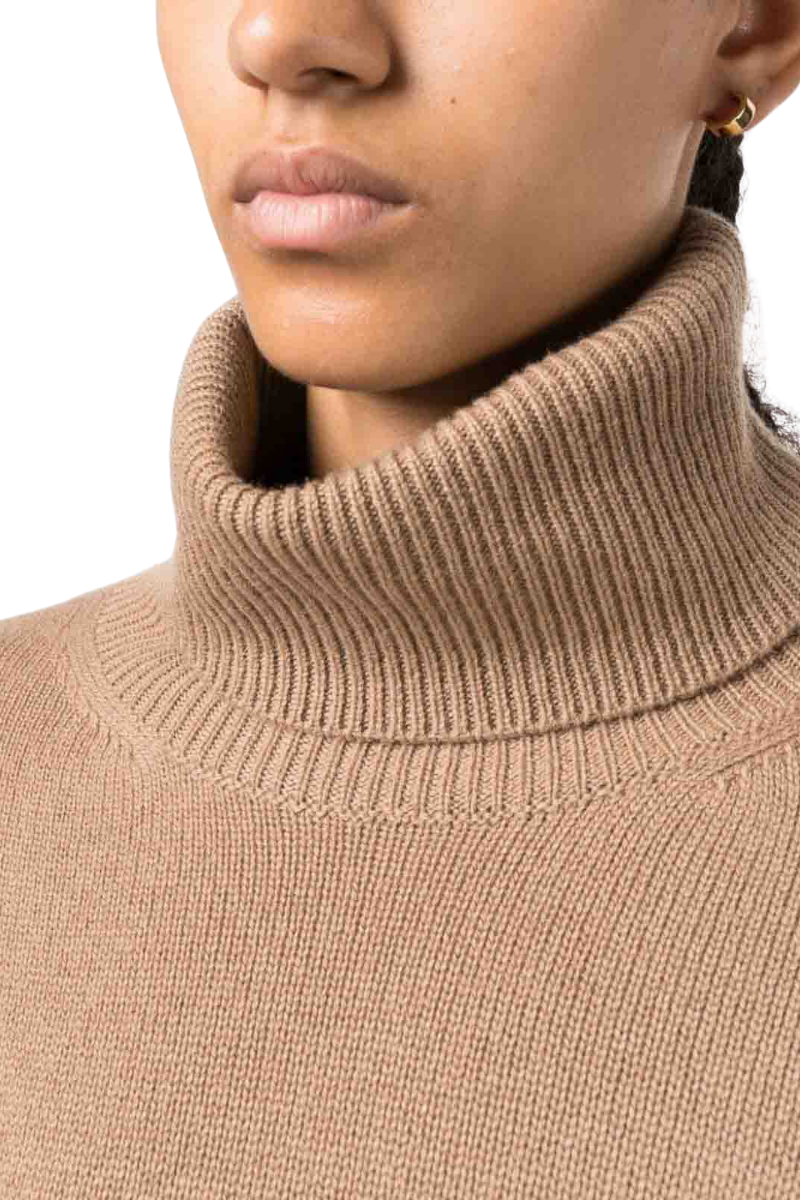 Valentino Garavani Turtle-Neck Sweater Cammello 3B3KC48M83L_954