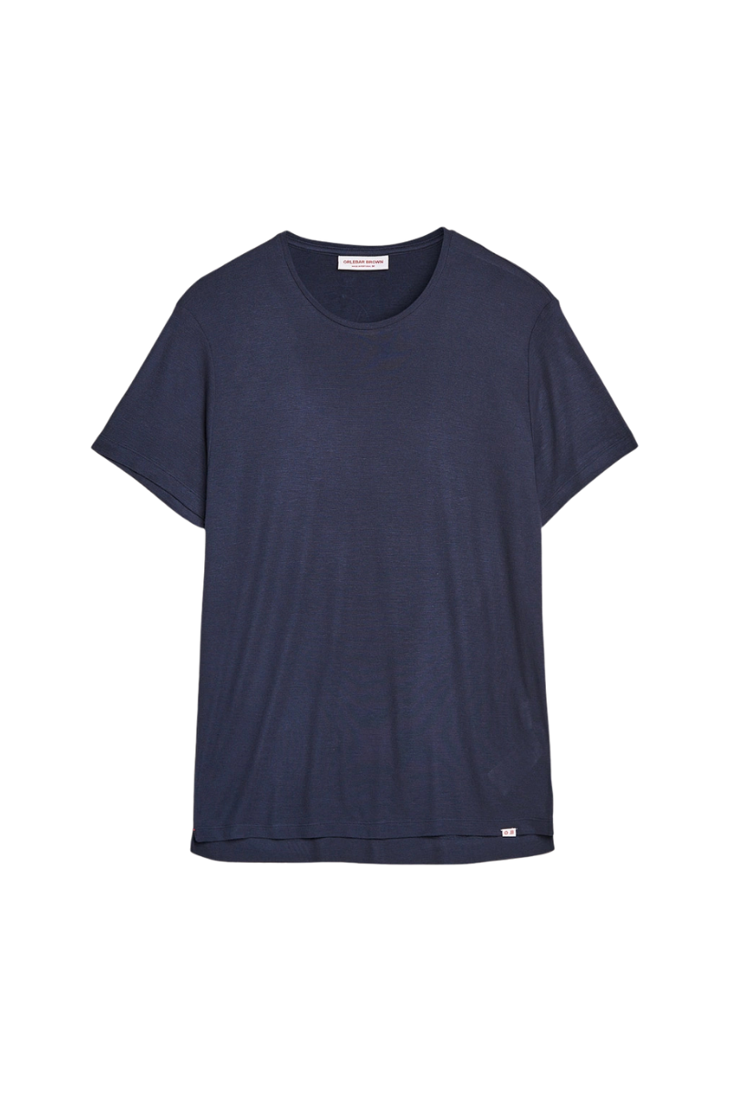 Orlebar Brown Ob Classic Tee Cashmere-276730-Night Iris