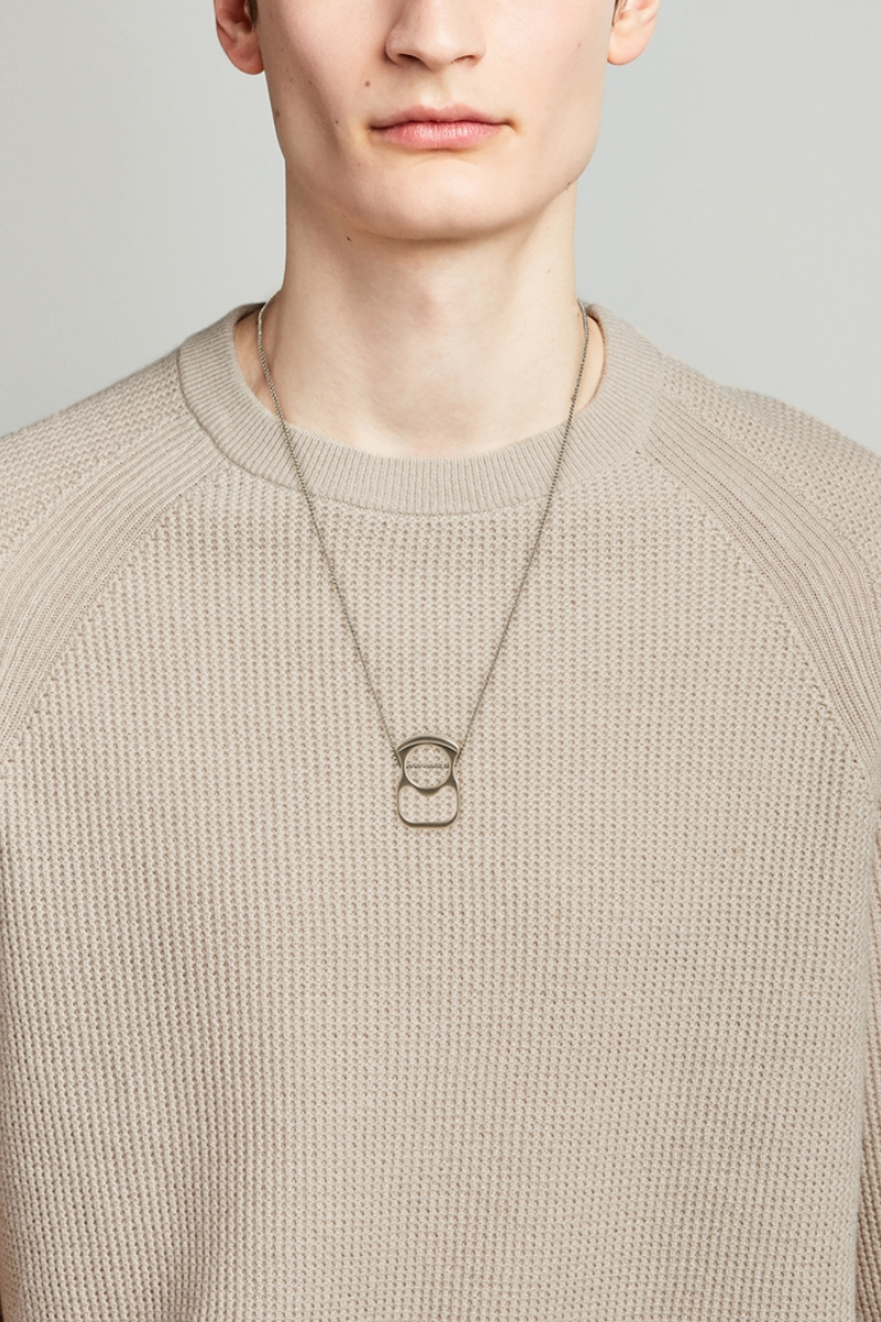 Givenchy G Can Pendant Silvery Necklace_Silvery