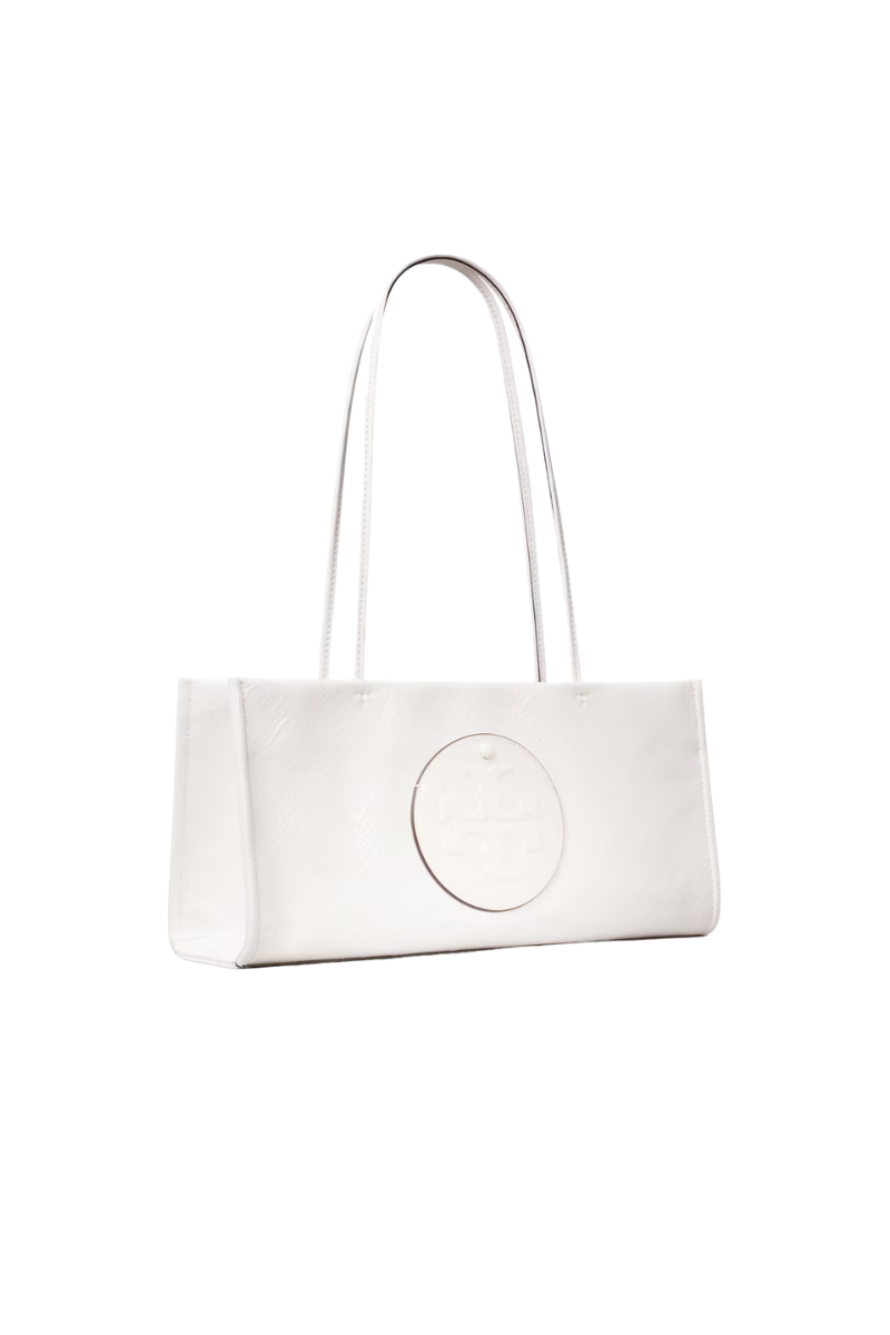 Tory Burch Ella East-West Tote Bianco 183374-101