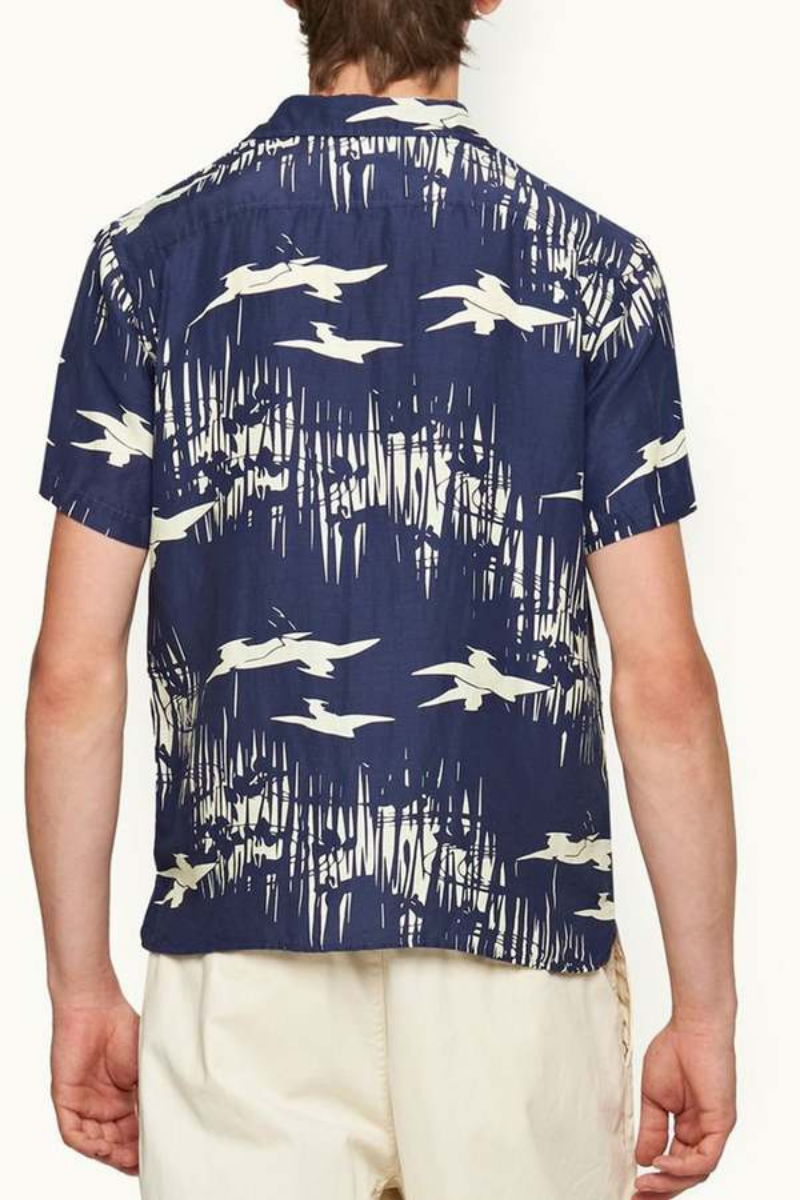 Orlebar Brown HIBBERT LIVING DREAM-278337-MIDNIGHT NAVY/SEA MIST