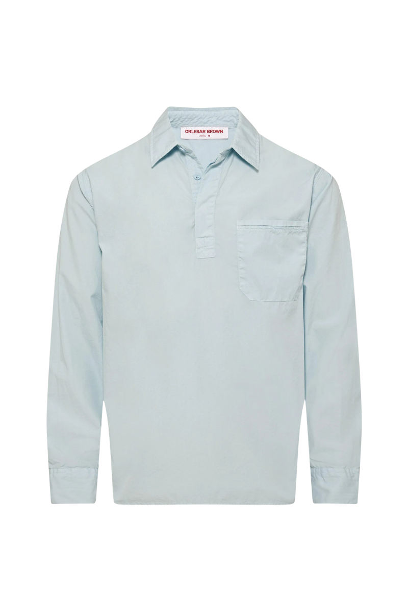 Orlebar Brown SHANKLIN GARMENT DYE-278358-POWDERED SKY