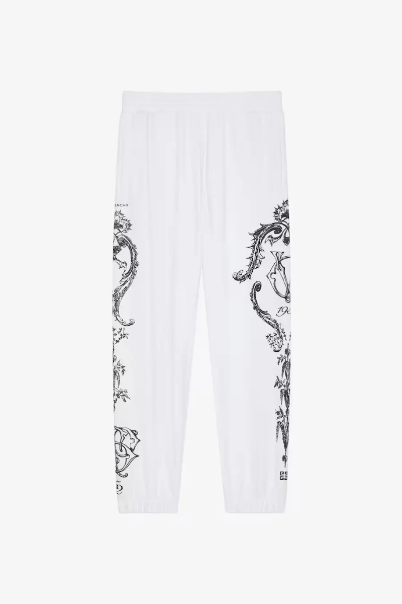 Givenchy Casual Sweatpant W/ Elasticated Bottom_White