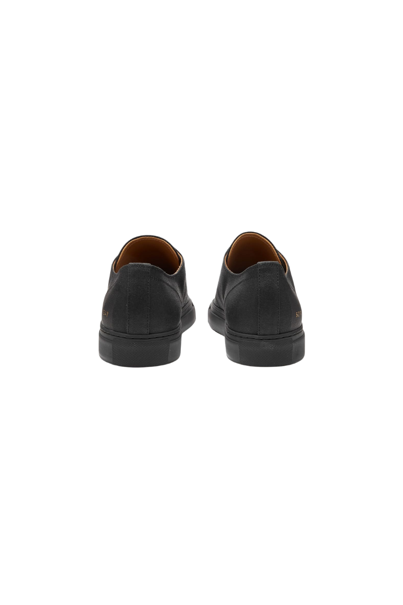 Common Projects Tournament Low In Canvas Mens 5211-7547-Black