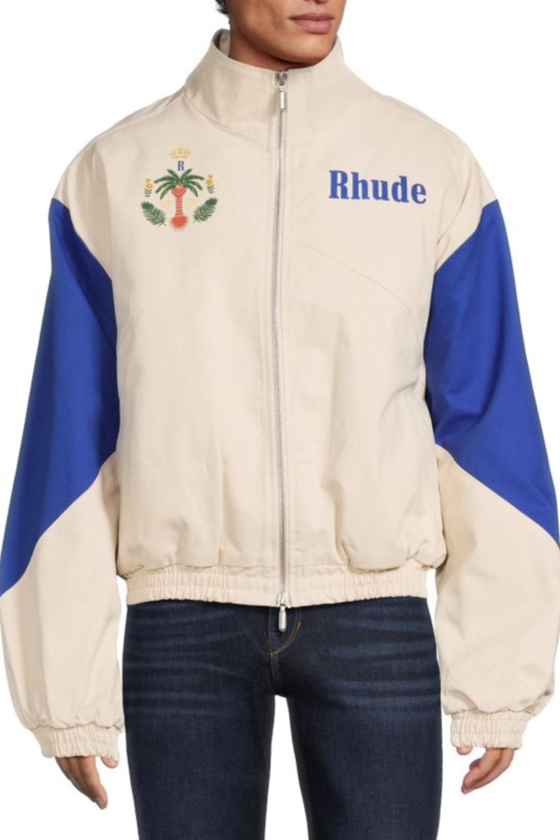 RHUDE Graphic Colorblock Jacket