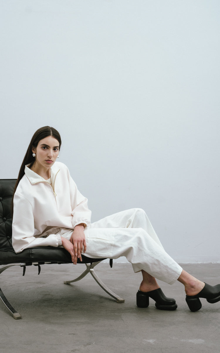 Silk-Wool Tailored Jacket