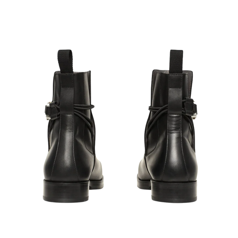 Unisex | 1017 ALYX 9SM Low Buckle Leather Boot Black