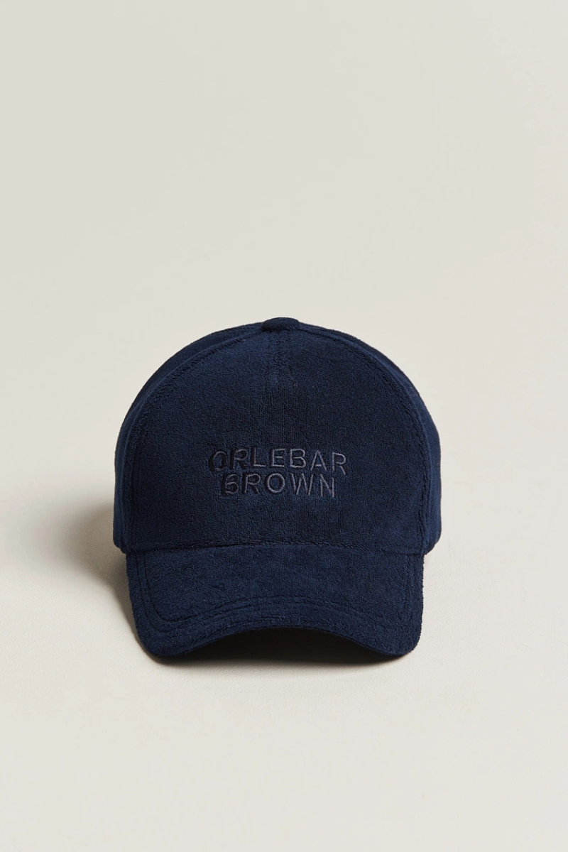 Orlebar Brown Ellwood Terry Cap-277923-Night Iris