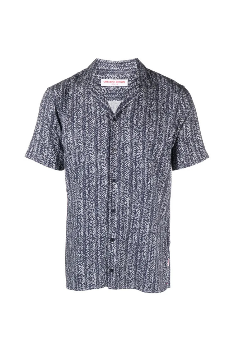 Orlebar Brown TRAVIS WAVIE-278749-MIDNIGHT NAVY