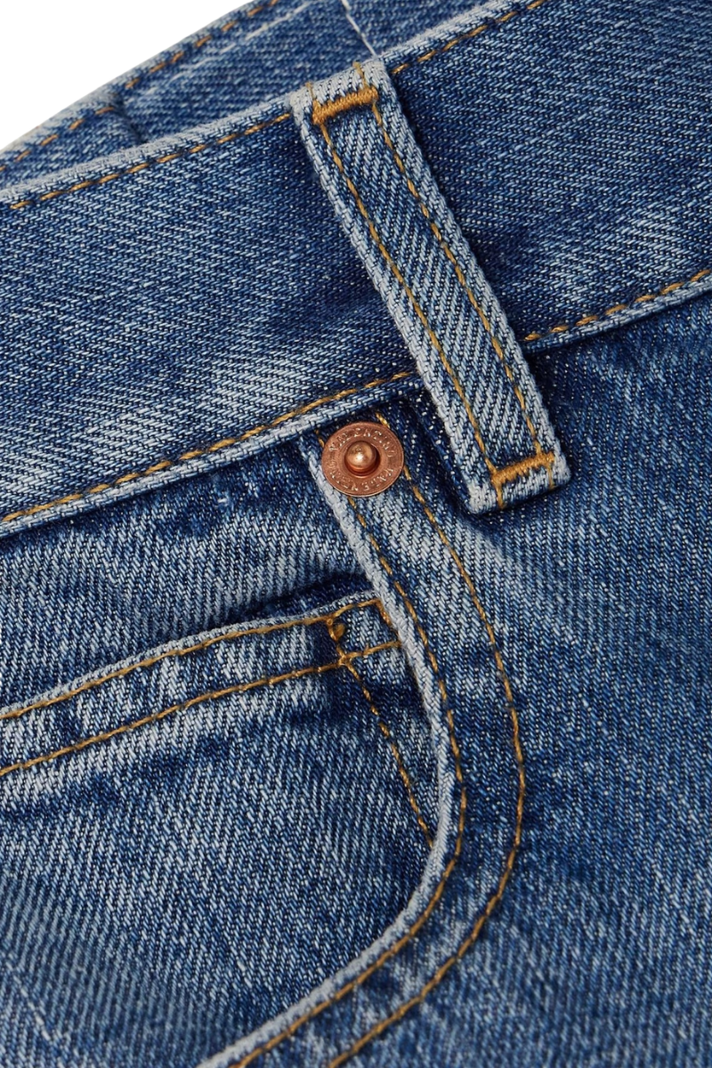 Valentino Reserve Denim Bermuda Shorts Medium Blue Denim 4B0DD16T8L4_558
