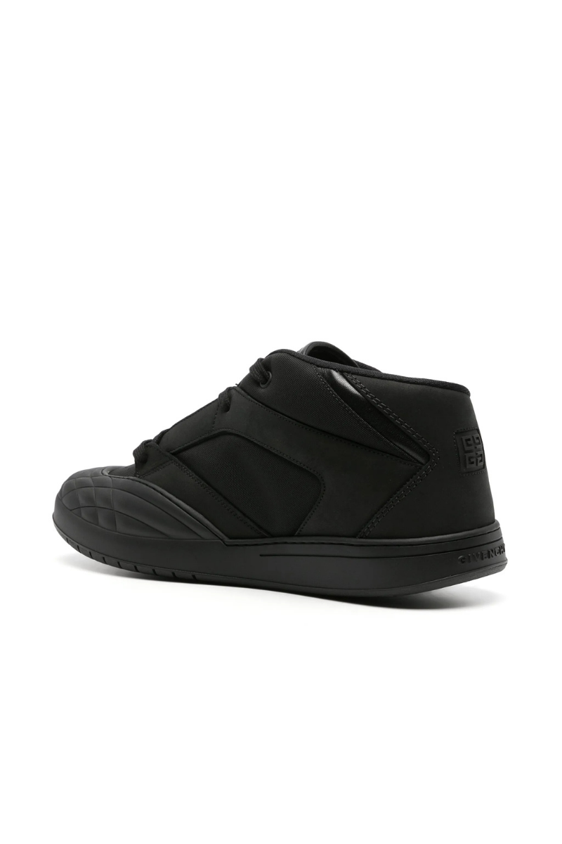 Givenchy 4G-appliqué tonal sneakers -Black