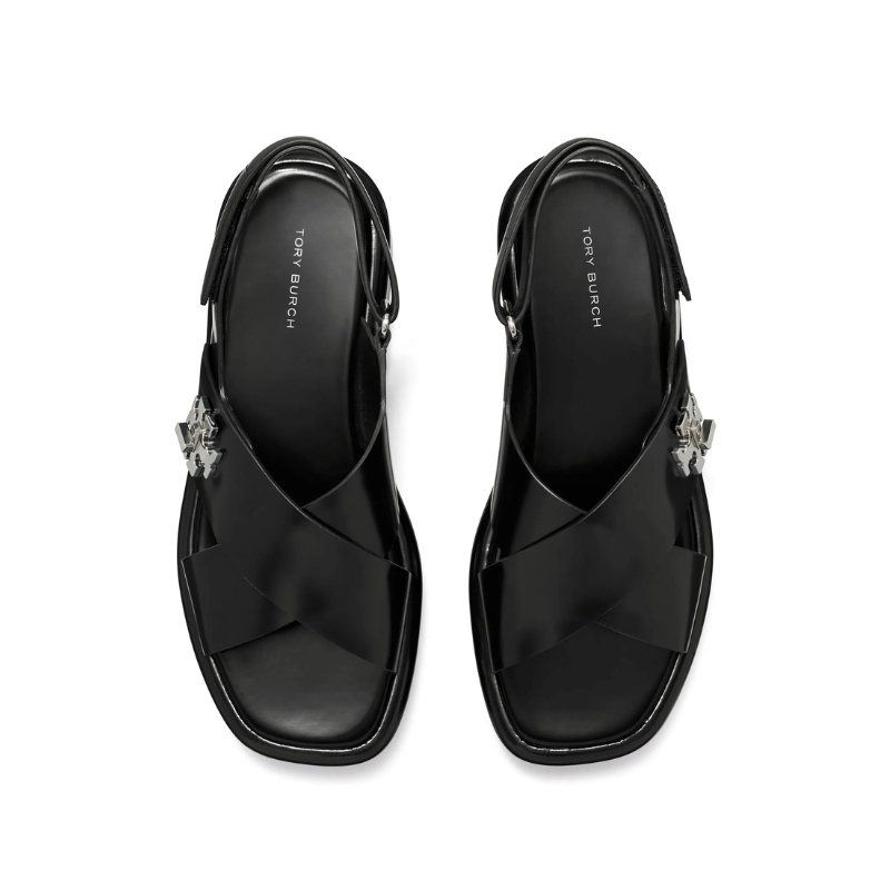 Womens | Tory Burch 40mm T-Lock Platform Sandals – Black