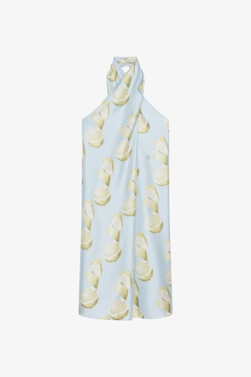 Givenchy Printed Dress In Silk