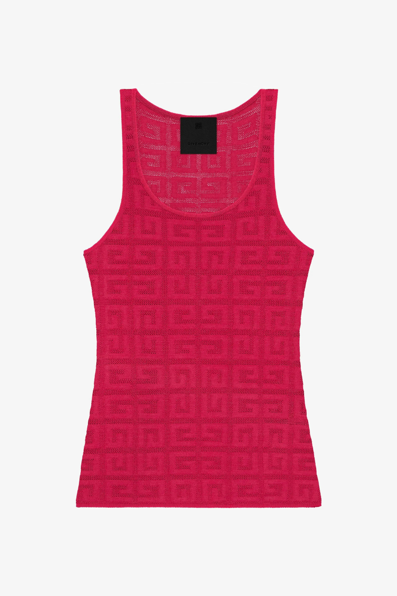 Givenchy Tank Top_Raspberry