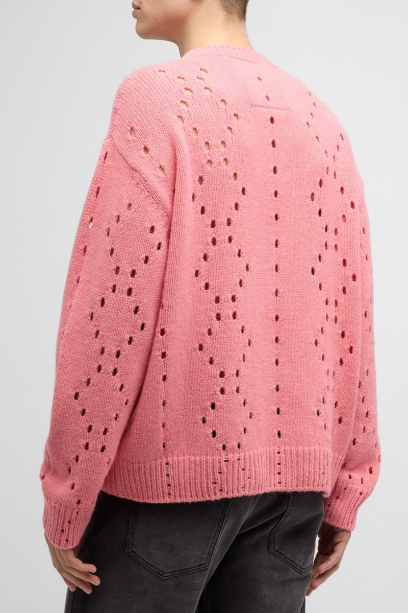 Givenchy Oversize Crew Neck Sweater_Flamingo