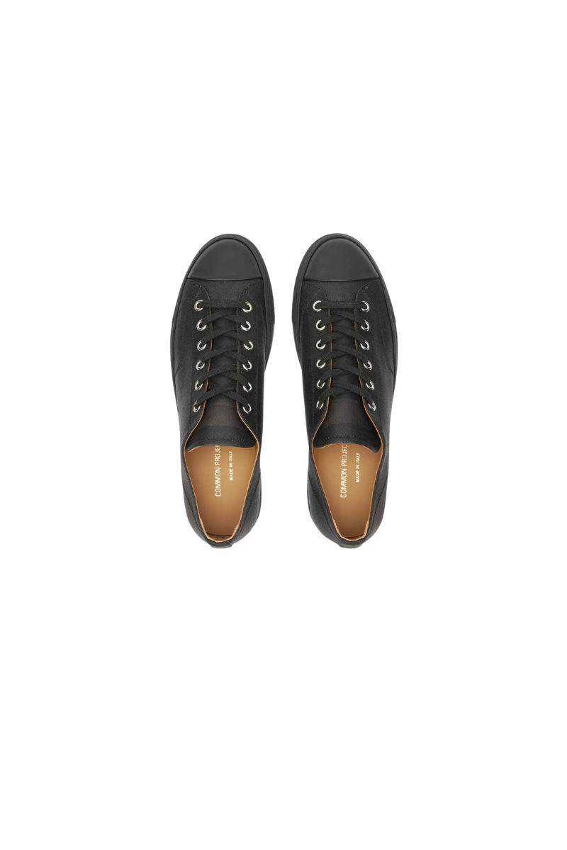 Common Projects Tournament Low In Canvas Mens 5211-7547-Black