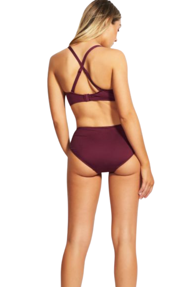 Seafolly F Cup Halter Bikini Top
