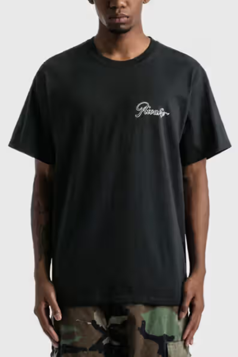 Awake NY Unisex Black Printed T-Shirt