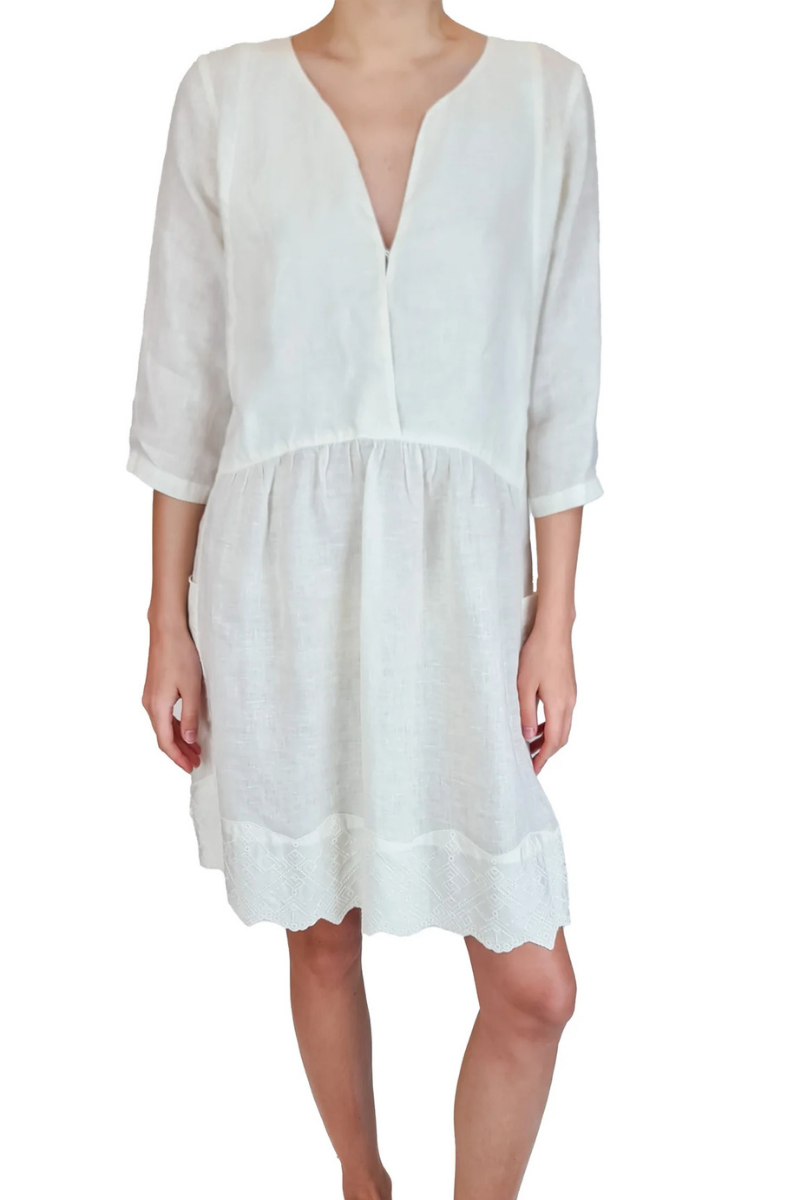 120 Lino Women's Linen Dress