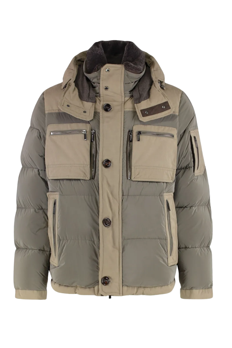 MooRER BIAGIOOS1 Down Jacket Verde