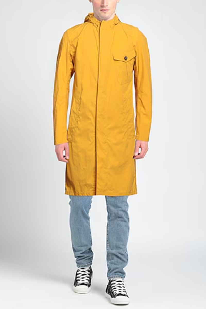 Herno Men Coat Pa0069U-12309 Giallo Cipolla