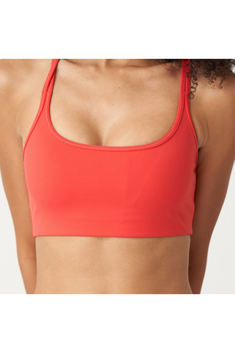 Bandier Strappy Chorus Bra Fire Red BRS27911