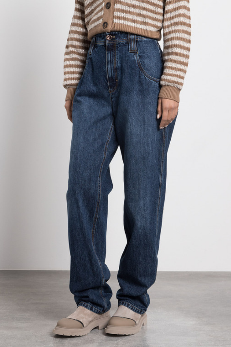 Brunello Cucinelli Women's Cotton Casual Jeans MP095P5805