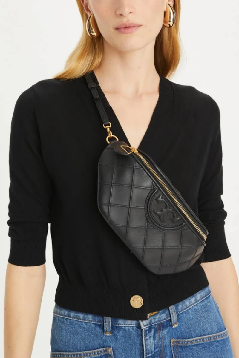 Tory Burch Fleming Soft Convertible Belt Bag Black 160132-001