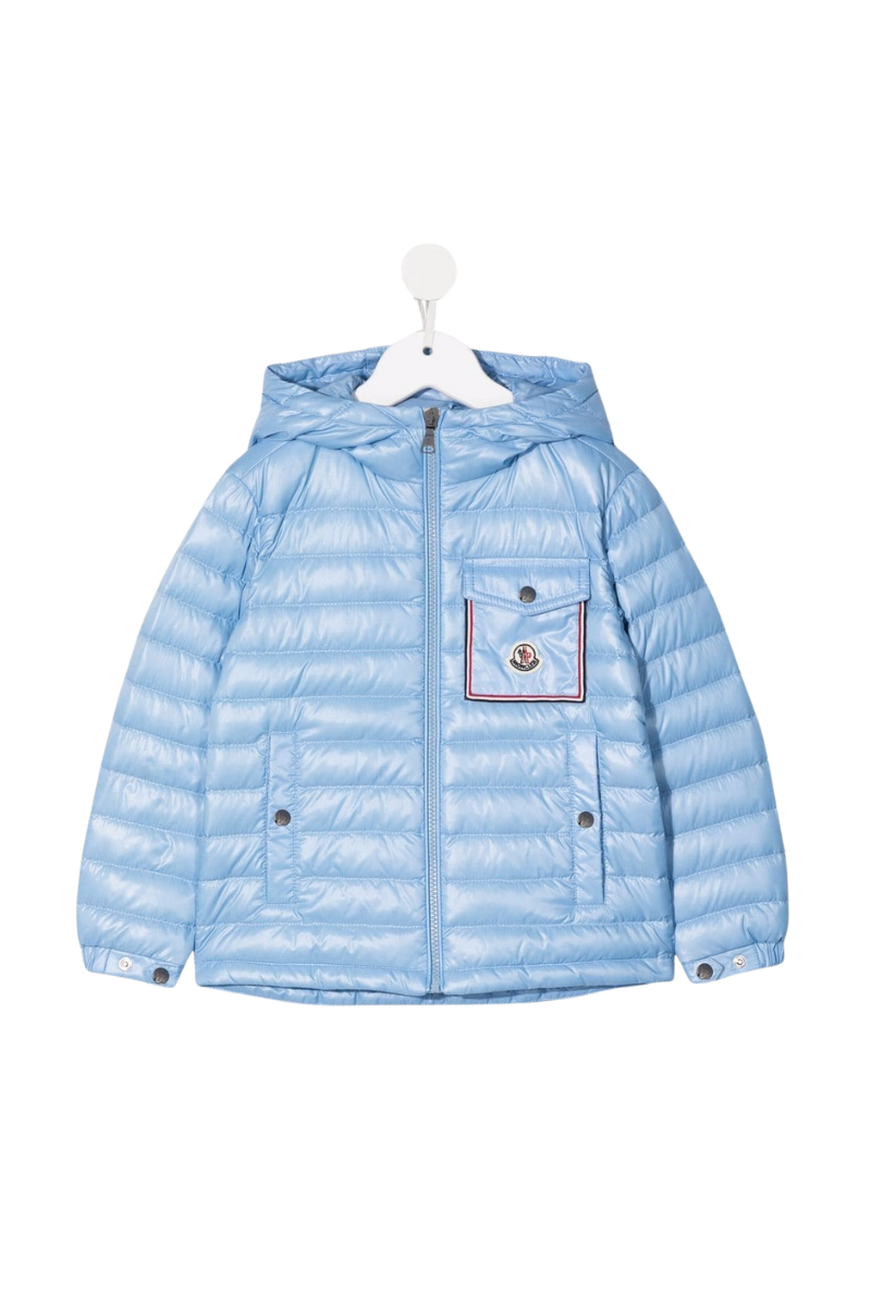 Moncler Kids' Blue PARVON GIUBBOTTO