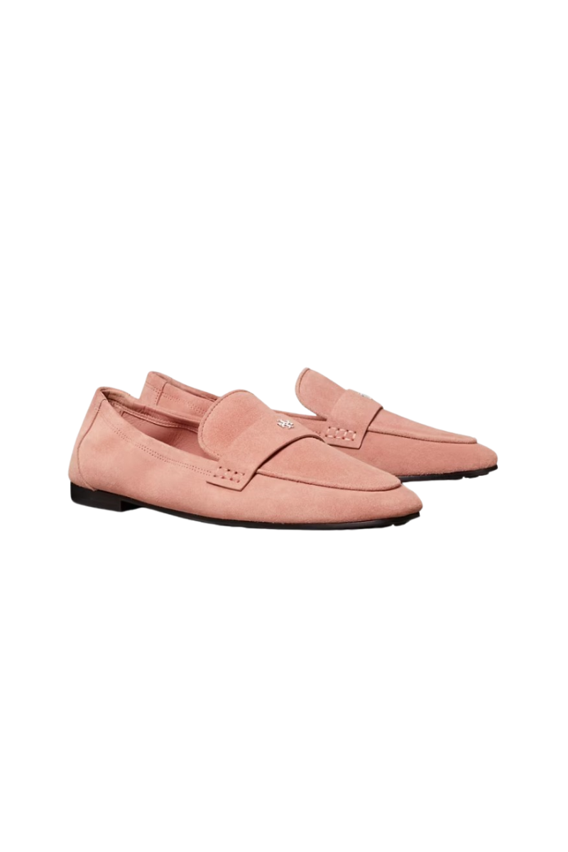 Tory Burch Ballet Loafer Suede Dried Rose 179145-220