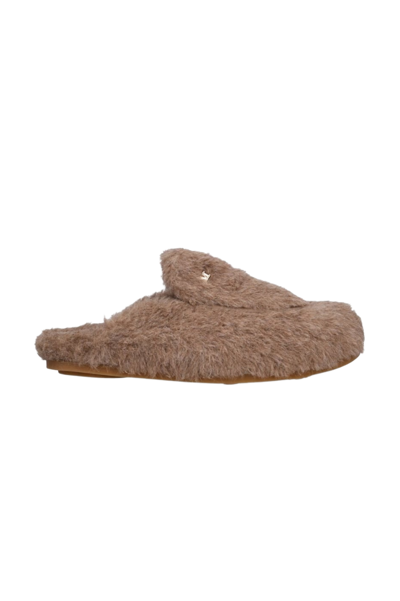 Max Mara Teddy Cashmere & Silk Mules