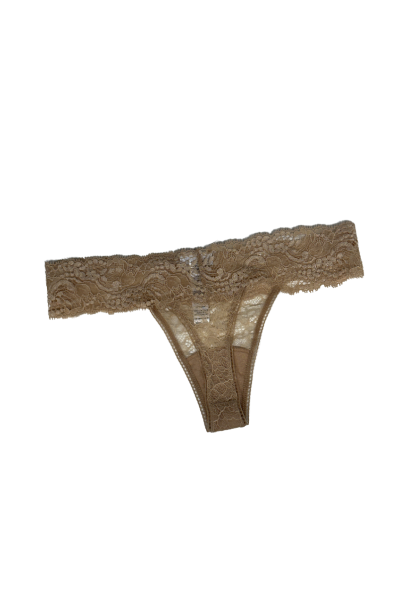La Perla Nude Nylon Briefs with Elastic Waist