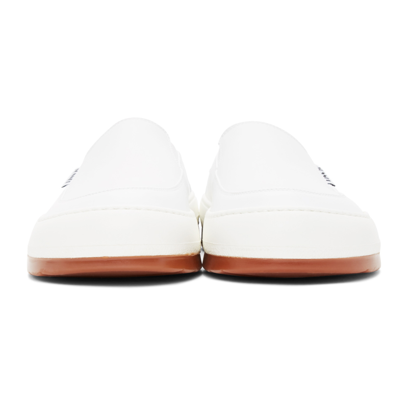 Unisex | Sunnei Dreamy Sabot Leather Sneakers (White)