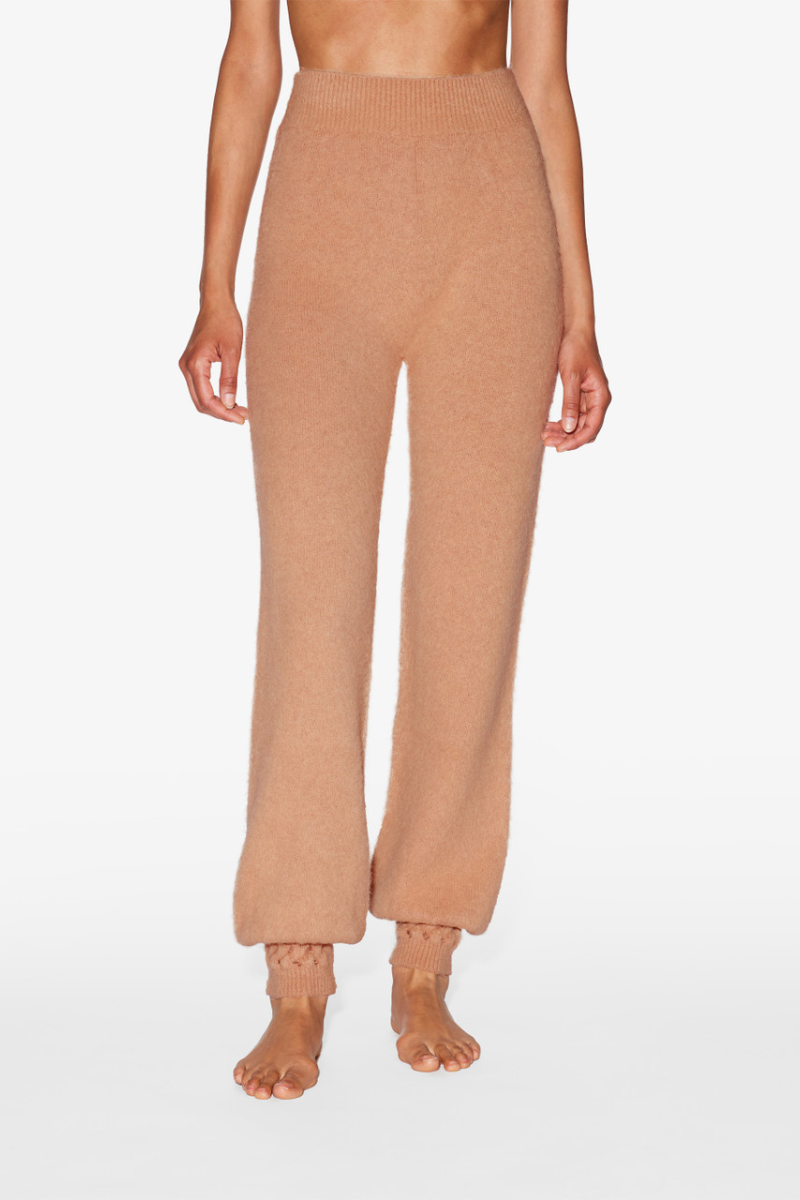 La Perla Alpaca blend Trousers in Camel